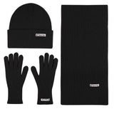HSF Marketplace winter knit set with scarf, hat, and gloves for men and women
