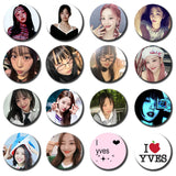YVES soft button pin from LOONA, cute K-pop accessory by HSF Marketplace