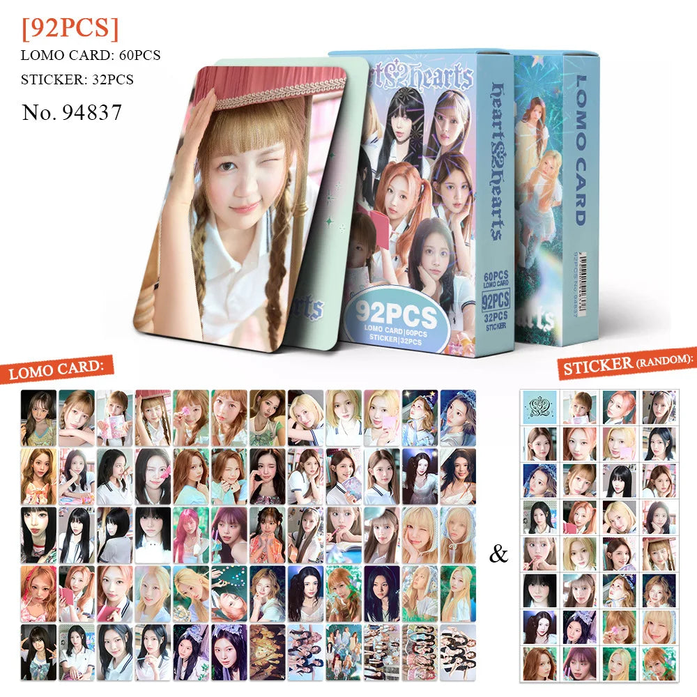 Hearts2Hearts KPOP LOMO photo cards for fans and collectors by HSF Marketplace