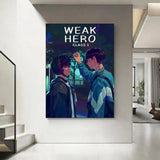 Weak Hero Class 1 Korean poster for stylish home decor, featuring K-culture artwork by HSF Marketplace