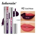 Long-lasting waterproof pink lip stain by HSF Marketplace, transfer-proof, natural lip tint with peel-off formula for women.