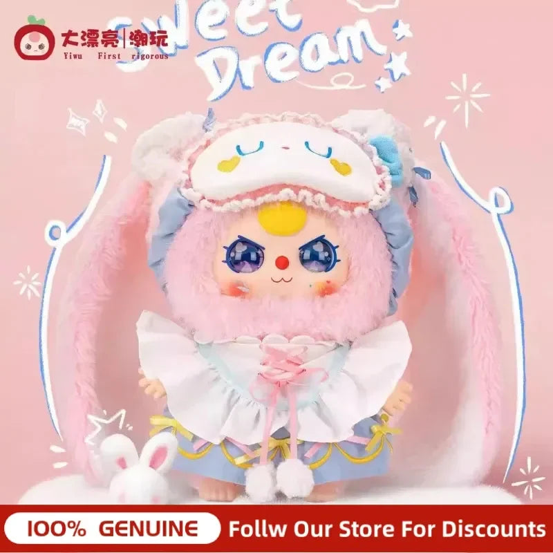 Original Baby Three 400% Sweet Dream limited edition blind box plush doll collectible figure for room decor