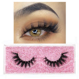 Dropshipping 3D Mink Eye Lashes Fluffy Volume Eyelash Extension Natural Wispy Full Strip Mink False Eyelashes Bulk Lash Makeup