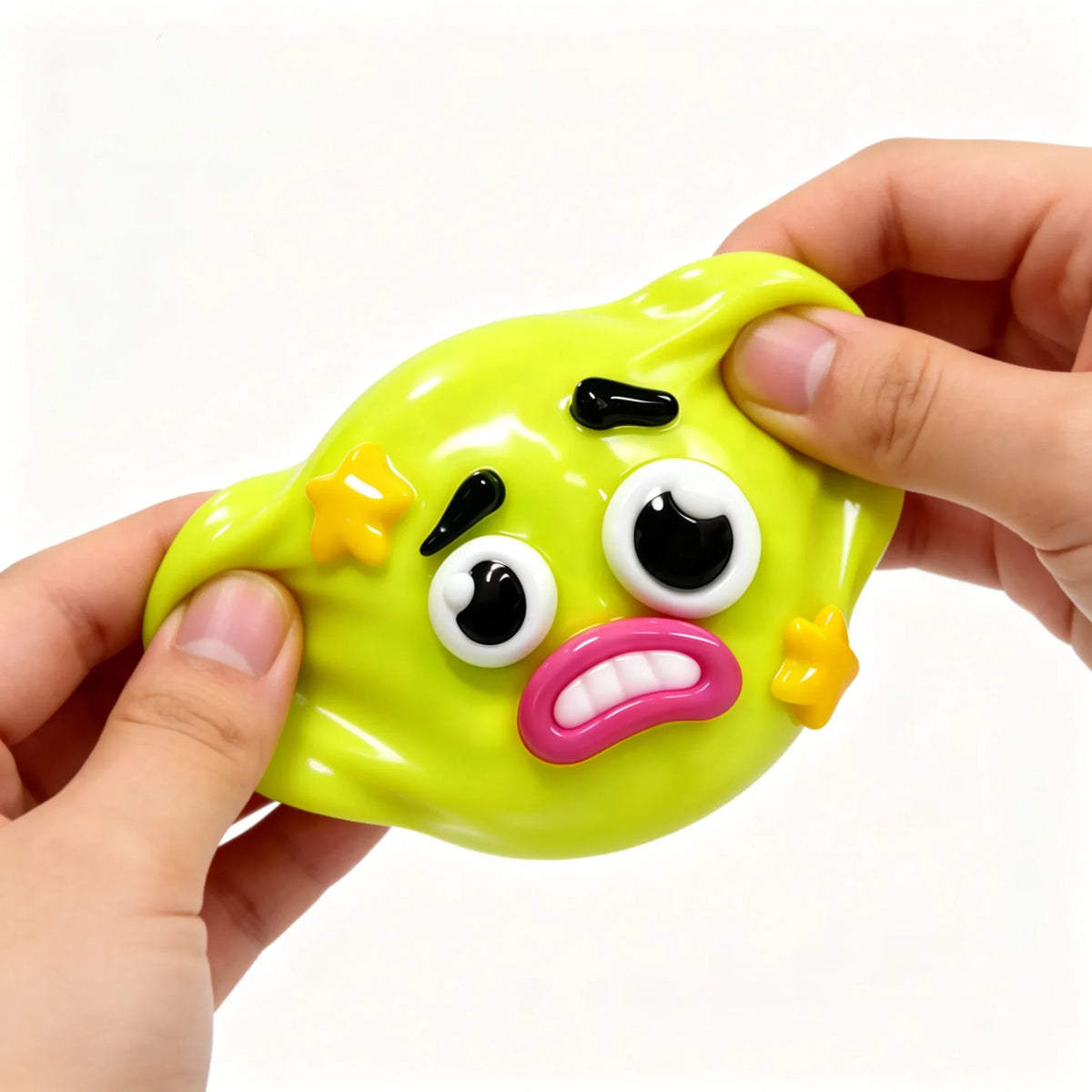 HSF Marketplace funny face squishy stress relief ball sensory toy for fidgeting fun