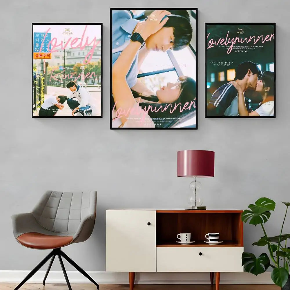 Korean drama R-Runner poster, stylish waterproof wall art in K-culture design