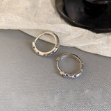 2026 metal four-star hoop earrings with zircon geometric circle design for women, HSF Marketplace jewelry