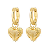 2026 925 sterling silver 18K gold plated cherry blossom butterfly hoop earrings, HSF Marketplace jewelry