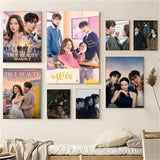 True Beauty Korean drama poster wall art for home decor, featuring K-culture-inspired design