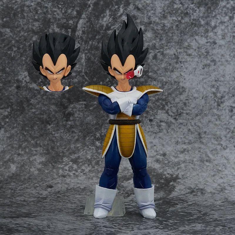 24cm Dragon Ball Z Super Saiyan Vegeta PVC action figure statue collectible model toy
