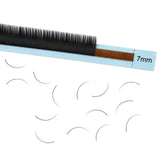 RUJADE Bottom Lower Lashes 5mm 6mm 7mm 8mm Short Sizes Under Eyelashes Lower Lashes Natural False Individual Eyelash Extension