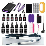 UV Light Hair Extension Kit with UV Glue Tools for Salon  Home Use  Professional Portable Hair Extensions Set for Beauty Use