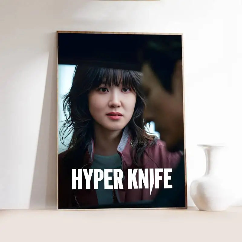 Korean drama H-Hyper Knife poster wall decor, featuring the HSF Marketplace K-culture design