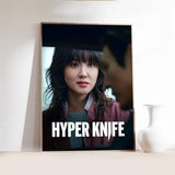 Korean drama H-Hyper Knife poster wall decor, featuring the HSF Marketplace K-culture design