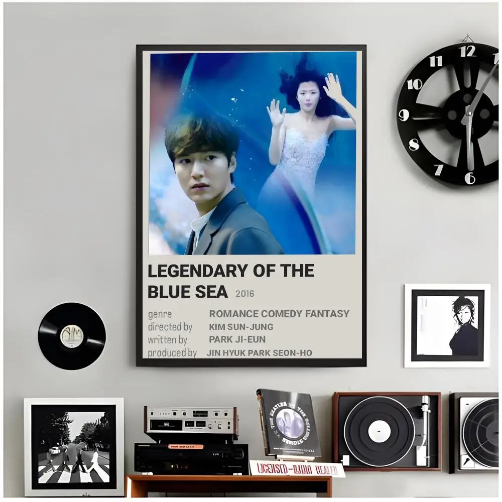 The Legend of The Blue Sea poster, K-Culture wall art for modern home decor by HSF Marketplace