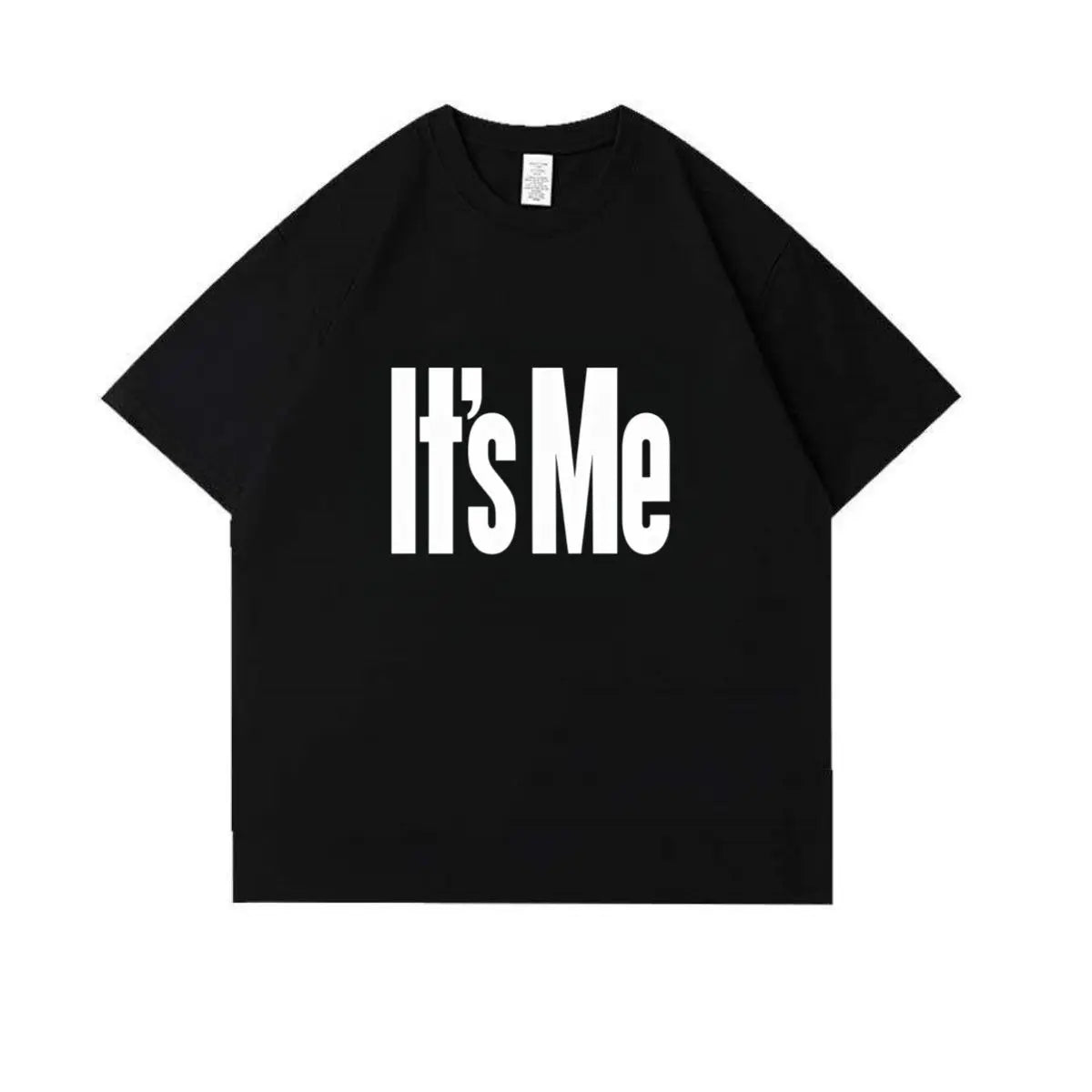 K-pop inspired print crop T-shirt for women, casual cotton tee by HSF Marketplace
