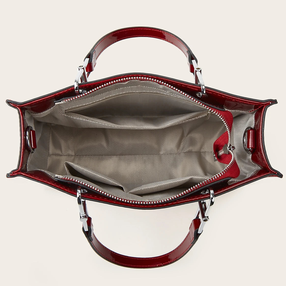 Black luxury handbag for women by HSF Marketplace, faux leather design, stylish office purse with elegant finish.