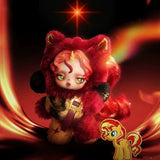 POP MART SKULLPANDA x My Little Pony plush doll pendant blind box collectible figure