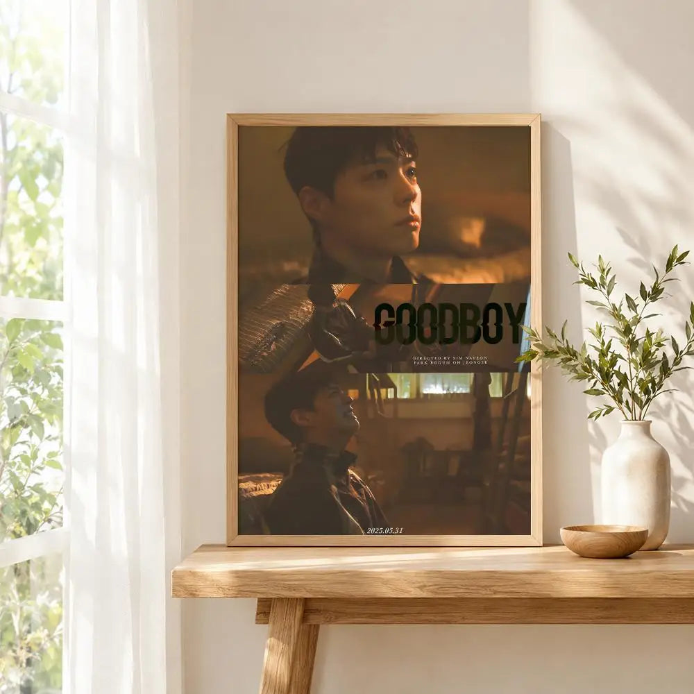 Korean drama Good Boy poster, modern wall decor K-culture merch from HSF Marketplace