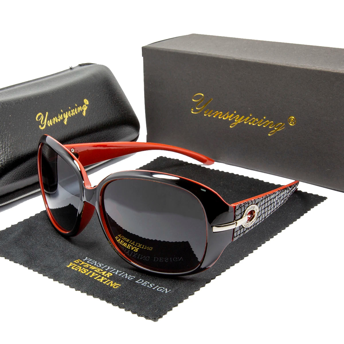 YSYX polarized women's sunglasses with classic oversized frame and vintage designer style