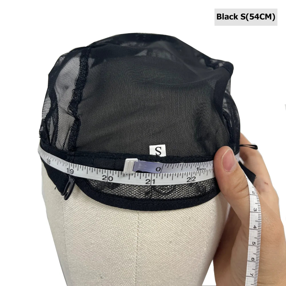 Lace Front Wig Cap For Making Wigs Adjustable Strap Net Weaving Cap to Make 1Pc Wig Include Custom Wig Cap Processing Service