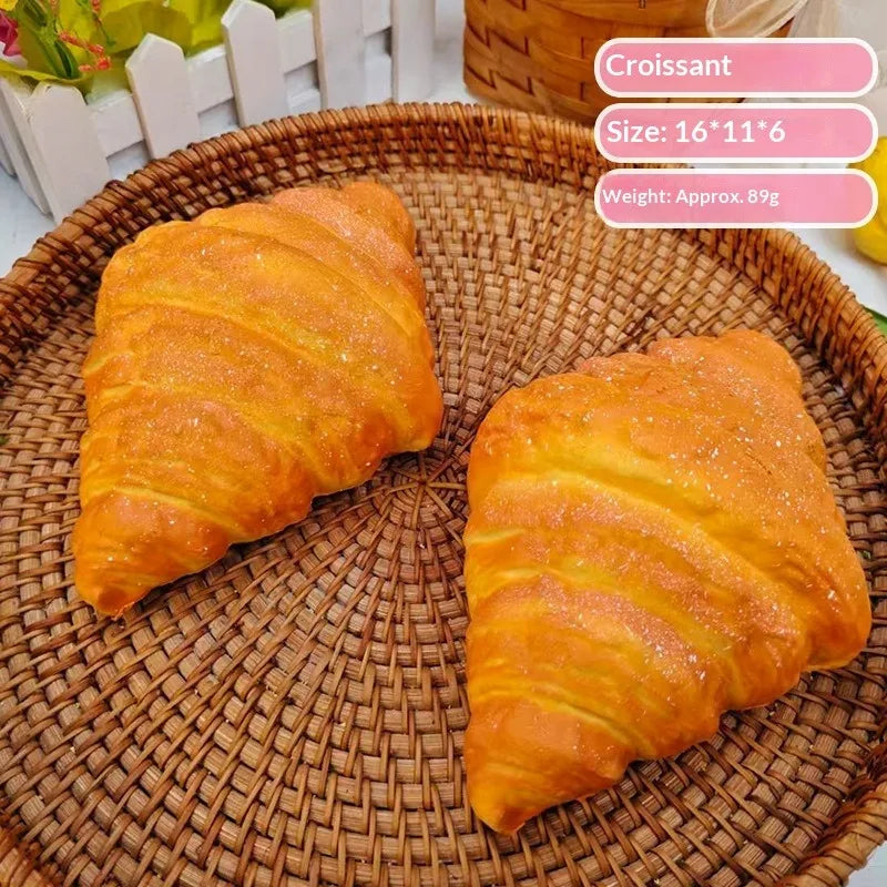 Realistic Bread Fidget Squishy, Layered Simulation, Anxiety Relief Toy for Students