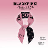 Blackpink World Tour multi-use skinny scarf for Kpop fans, HSF Marketplace K-Culture merch