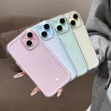 Luxury candy color phone case for iPhone 15–18 series by HSF Marketplace