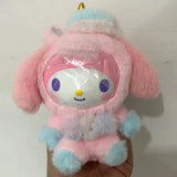 Sanrio Dream Unicorn Series vinyl plush blind box featuring a Hello Kitty or Kuromi pendant bag ornament figure