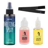 4PCS Wig Glue Spray for Front Lace Wig Lace Melting Spray And Lace Bond Spray Wig Glue Spray hair Lace Glue Kit Wig Kit
