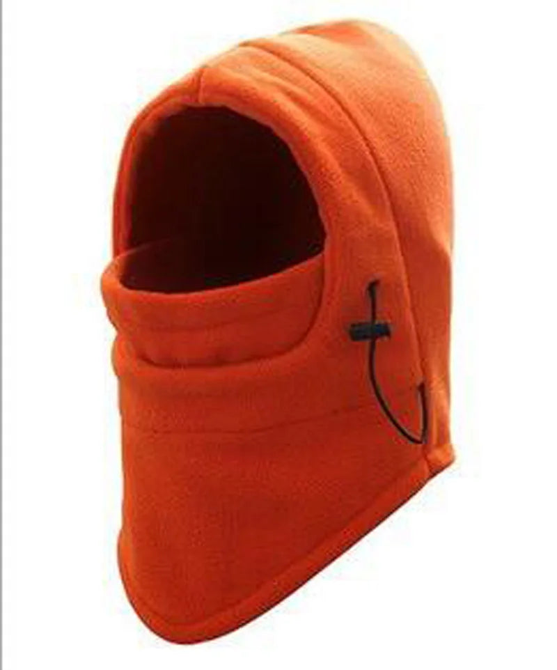 Women's HSF Marketplace winter thermal fleece balaclava hat with face and neck coverage for biking and hiking