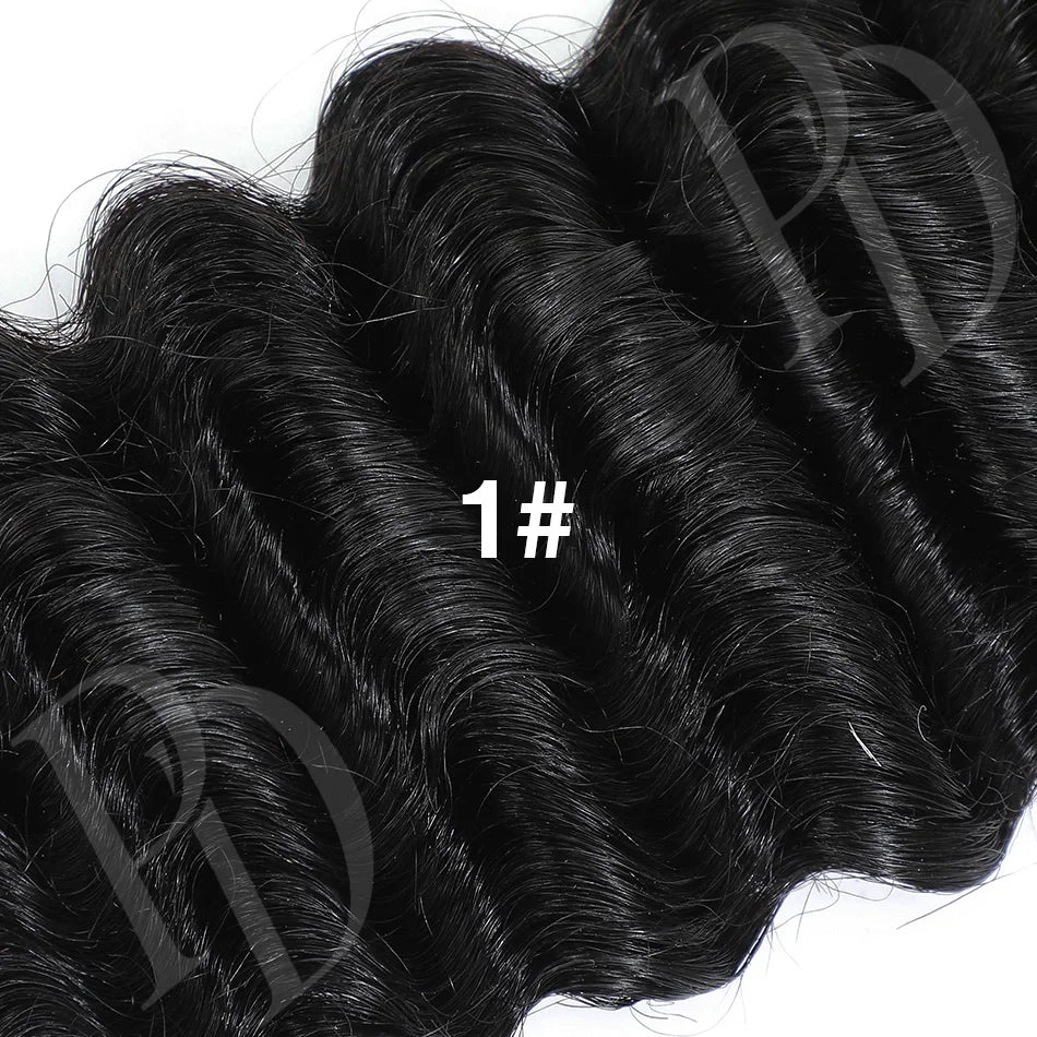 Burmese curly drawstring ponytail human hair extension, 14-inch short curly virgin hairpiece in natural black