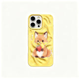 Cartoon Fox iPhone Case for Apple Models 11-18 with Unique Design