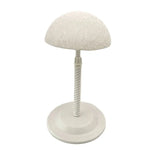 Threaded Mushroom Wig Stand Lifted and Lowered 30-48cm Wig Stand with Lace Head Model Wig Hat Hair Display Stand Holder