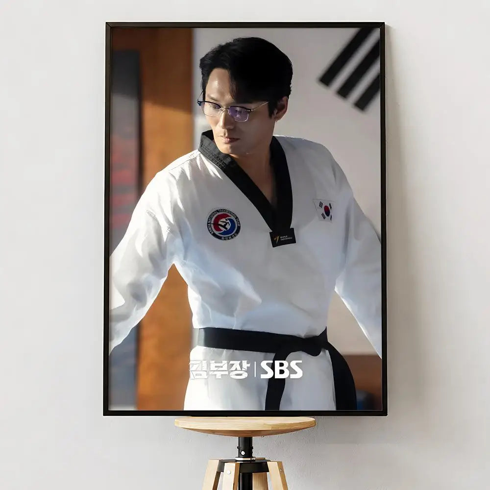 Agent Kim Reactivated Korean drama poster for bedroom decor by HSF Marketplace