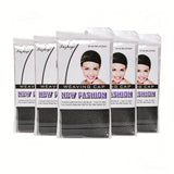 2026 1/2/5/8Pcs High-Quality Stretchable Elastic Hairnets Black Wig Making Cap Cool Cosplay Weaving Hair Net Stretch Hairnets