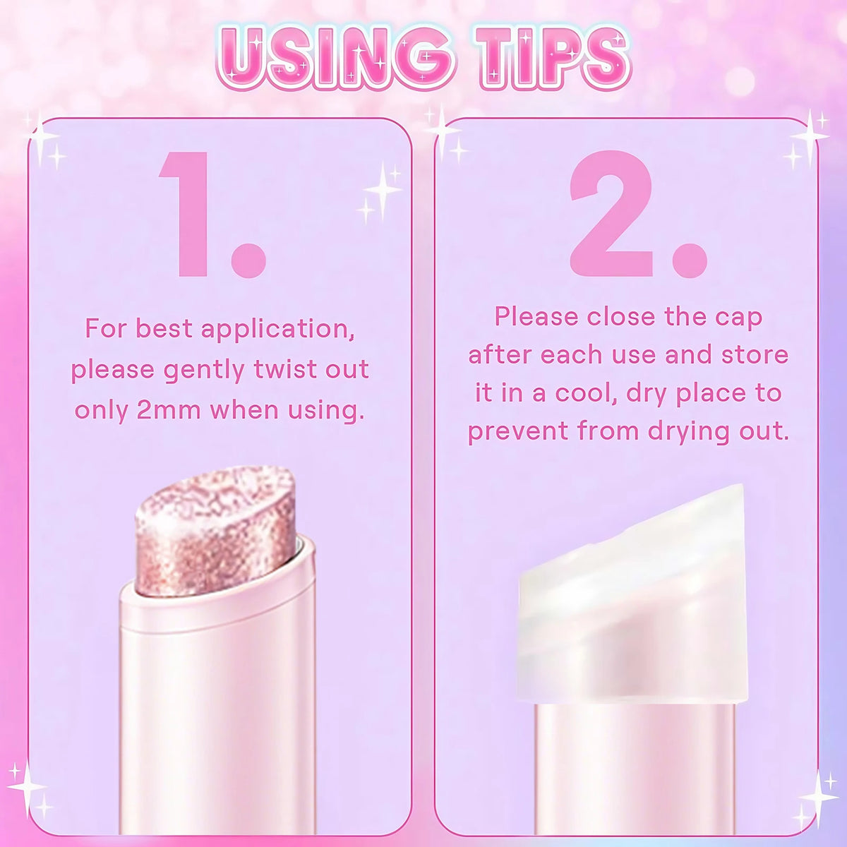 HSF 5-color pearl shimmer eyeshadow stick set, waterproof glitter eye makeup pencils for women