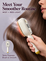HSF multifunctional massage spray comb hair brush for smoothing frizzy hair