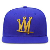 Women's HSF Marketplace hip hop baseball cap with crown embroidery, snapback trucker hat for outdoor sports leisure