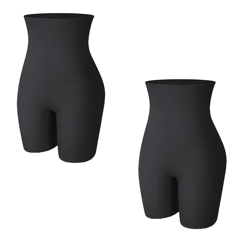 HSF Marketplace high-waist power shorts body shaper in lightweight, breathable cotton blend for women