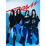A-Aespa Whiplash aesthetic poster HD canvas wall art featuring K-pop group Aespa members