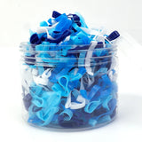 500pcs/box High Elasticity Thicken Disposable Rubber Bands Girls Pigtail Holder Hair Ties Colorful Hair Band Hair Accessories