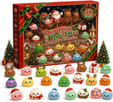 Christmas Squishy Advent Calendar 2026, Fidget Countdown Calendar Surprises Sensory Fidget for Adult Christmas Party Favors Gift