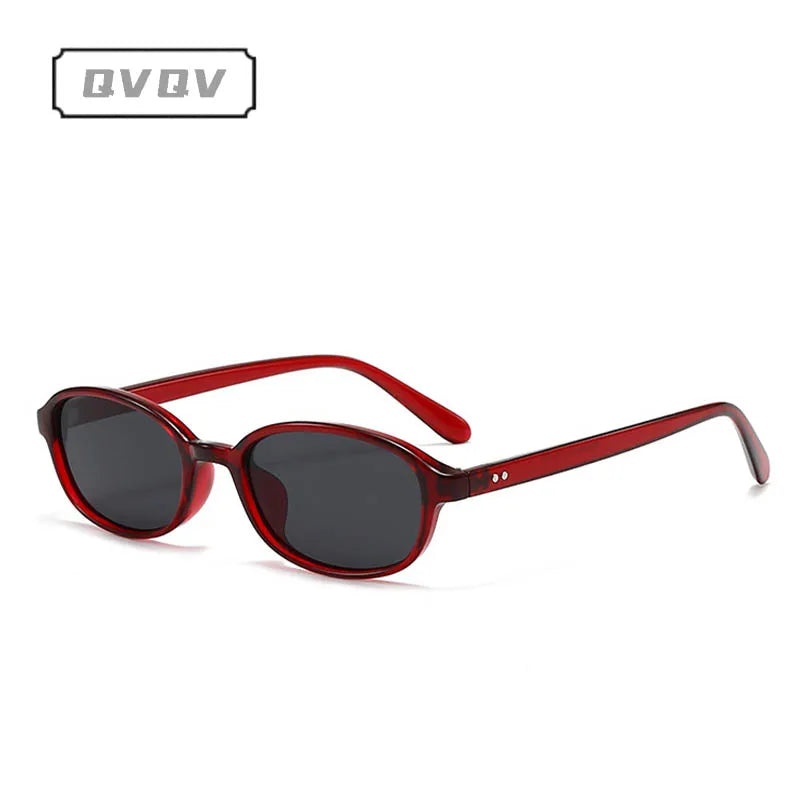 Small oval sunglasses for women by HSF Marketplace, lightweight retro design, outdoor travel eyewear, stylish sun glasses.