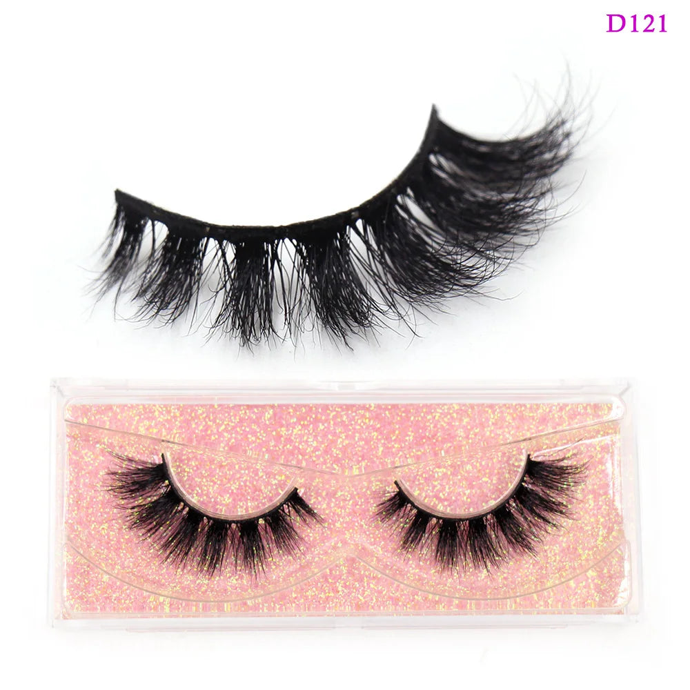 HSF Marketplace 3D mink lashes, soft reusable false eyelashes for a natural look