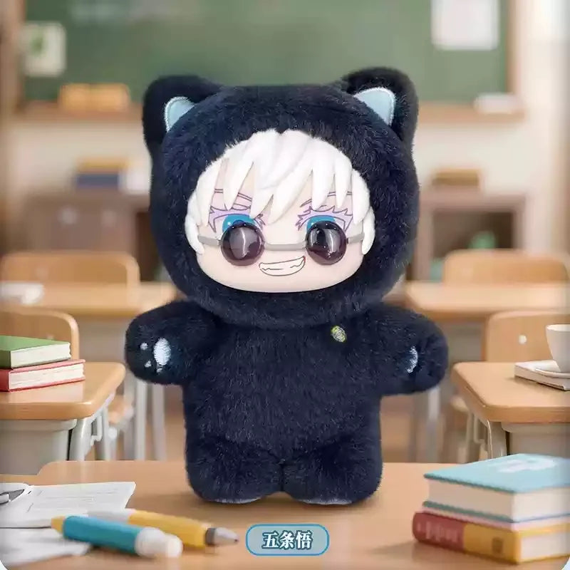 Jujutsu Kaisen Season 2 Gojo Satoru Cat Park Party blind box plush pendant collectible figure