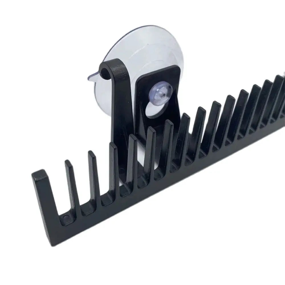 Lightweight HSF Marketplace hair extension holder and wig stand for salon storage and display of wigs and hair extensions.