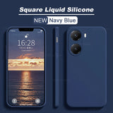 Poco X7 X8 Pro Max liquid silicone shockproof phone case by HSF Marketplace