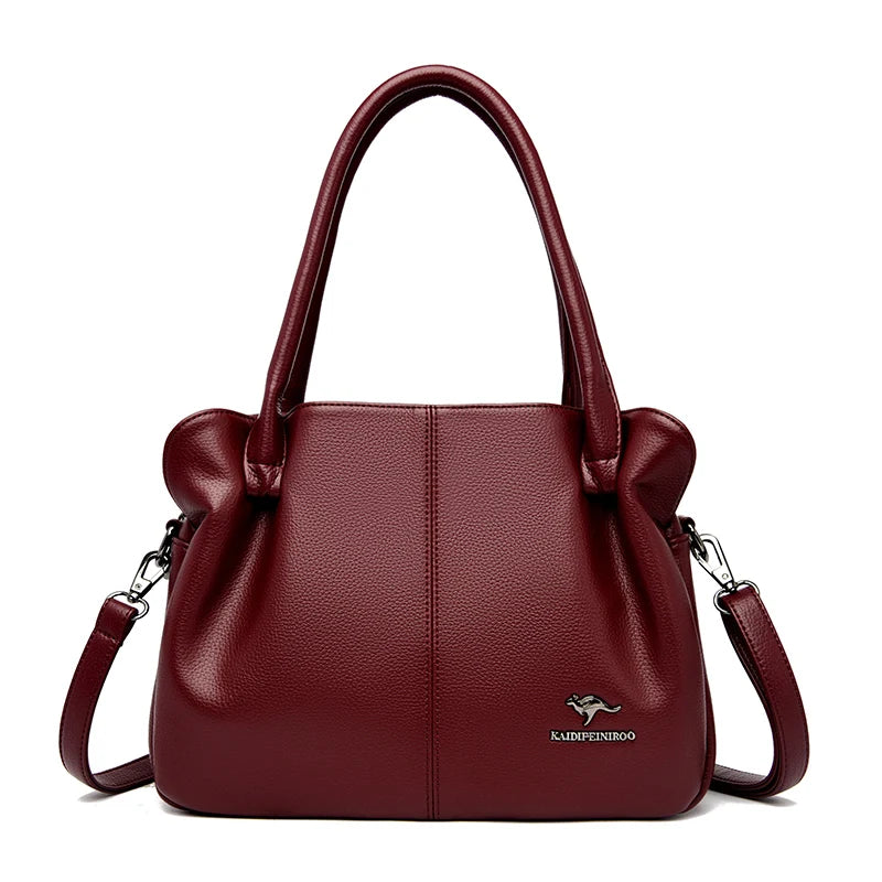 Luxury designer women's handbag by HSF Marketplace, soft leather tote with large capacity, casual shoulder bag and purse for ladies.