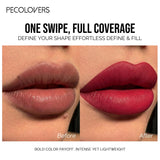 Set of 6 velvet matte lip crayons from HSF Marketplace with neutral shades, waterproof and fade-resistant, ideal for daily makeup.