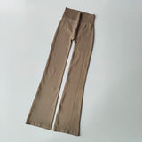 High-waisted compression yoga pants for women by HSF Marketplace, designed for a comfortable, supportive fit
